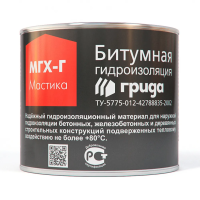 Купить Мастика битумная мгх-г  2 кг (1/210) "Грида"