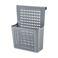 Купить Контейнер "Лофт" 245*90*310 мм навесной на дверцу (серый) (1/20) "Виолет"