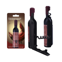 Купить Открывалка-штопор с магнитом "Вино" (1/12/144) "Мультидом" VL13-201