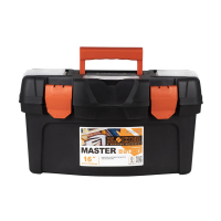 Купить Ящик для инструмента "MASTER" №16  черн./оранж. (1/8) "BLOCKER" BR6004чрор