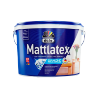 Краска латекс д/стен и потолков д/влажн помещ белая матов. 2,5л Dufa Mattlatex D100