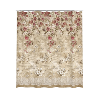 Купить Штора для ванной 180*180 см (полиэстер) "VINTAGE FLOWERS" (1/24) "VALIANT" VN-F-1818