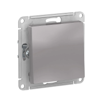 Купить Выключатель "ATLASDESIGN" 1 кл. (механизм) 10а, алюминий (1/10/60) "SCHNEIDER"