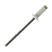 Купить Заклепки алюм. 50 шт. 3,2 х 8 мм RAL 9003 (сигнально-белые) (1/200) "MATRIX"