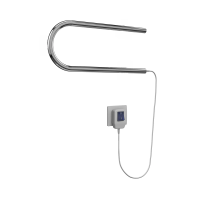 Купить Полотенцесушитель электрич. "Электро 25" п-образный 500*200 мм (хром) (1) "TERMINUS"