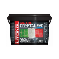 Купить Затирка эпоксидная 2-х комп. "STARLIKE EVO" S.700 CRYSTAL, ведро 2,5 кг (1) LITOKOL