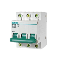 Купить Выключатель автомат. ва-101 3р 20а 4,5ка тип с (1/4/48) "DEKRAFT"