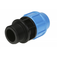 Купить Муфта комб. наружн. резьба 32х1 1/4"п полипропилен 1 1/4" (1/20) "Джилекс"