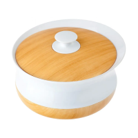 Купить Баночка для ватных дисков "OFURO" белая (1/6) "VIGAR" 4742