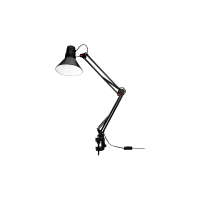 Купить Лампа настольная "Акцент" с винтовым зажимом 60вт, е27, антрацит (1/18) "REXANT" 603-1008