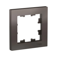 Купить Рамка "ATLASDESIGN" 1 местн. универс., мокко (1/20/120) "SCHNEIDER"