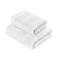 Купить Полотенца "VEROSSA" MILANO набор 2 шт. 50*90 + 70*140 см (белый)