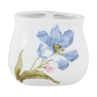 Купить Стакан для ванной комнаты "Прованс" TBH-PROV, с разделителями, керамика (1/4/24) "Рыжий кот"