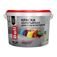 Краска акриловая "DALI" интерьерная база с  9 л (1) "Рогнеда"