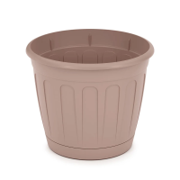 Купить Горшок для цветов "Дионис" 1,6 л (бежевый) (1/32) "Альтернатива" м8520