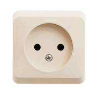 Купить Розетка открыт. уст. "Этюд" 1 местн. 16а, кремовый (1/25/200) "SCHNEIDER"