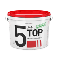 Купить Шпатлевка финишная полимерная "DANOGIPS тор 5" 10 л/ 16,5 кг (1/44)