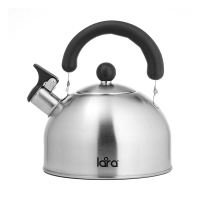 Купить Чайник нержав. 2,5 л со свистком (1/6) "LARA" LR00-40