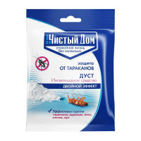 Купить Средство от тараканов (дуст) "Чистый дом" 50 г (1/100)