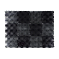 Купить Коврик травка 42*56 см (черно-серый) (1/10) "VORTEX" 23005