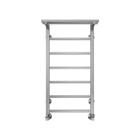 Купить Полотенцесушитель водяной "Контур" п7 400*800 с перекладиной (хром) "TERMINUS"