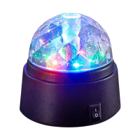 Купить Шар "Диско" 9*9 см, 6 разноцв. ламп, на батарейках (1/12) "VEGAS"