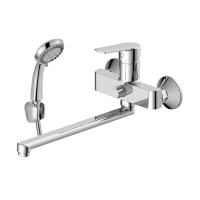 Купить Смеситель для ванн DR22043 поворотн. излив 300 мм (1/12) "DECOROOM"