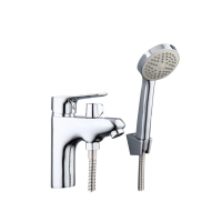 Купить Смеситель для умывальника R12105 с гигиеническим душем, хром (1/10) "FRUD"