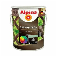 Лазурь-гель деревозащитная сосна  9 л (1) "ALPINA"