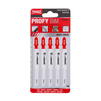 Купить Пилки для лобзика по дереву и ламинату "PROFY" 5 шт. 100 мм (1/100/400) "BEOROL"