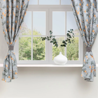 Купить Шторы для кухни "YELLOW POPPIES" 149*180 см компл. 2 шт. с подхватами (1) "Этель" 9322484