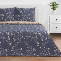 Купить Постельное белье "Этель" FLOWERS 2 сп. (поплин) (1) 5424329