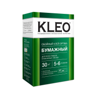 Клей для бумажных обоев "OPTIMA" 120 г (1/20) "KLEO"