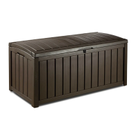 Купить Сундук пласт. "GLENWOOD" 128*65*61 см, 390 л (коричневый) "KETER"