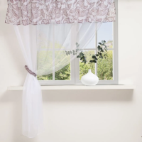 Купить Тюль с подхватом и ламбрекеном "Восточные узоры" 250*200 см, вуаль (1) "Этель" 5513583