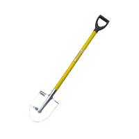 Купить Лопата штыковая нерж. сталь с метал. черенком и ручкой (1/5)