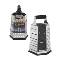 Купить Терка нержав. 6-гранная 23 см (1/24/72) "MALLONY" GR-004-9