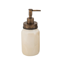 Купить Дозатор для жидкого мыла "ROME" полирезина (бежевый) (1/12) "SWENSA" SWT-5700-A