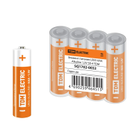 Купить Батарейка TDM LR03 тип AAA (4 шт. в слюде) (1/15/300) SQ1702-0032