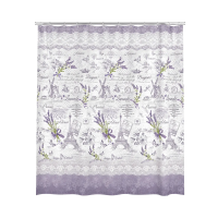 Купить Штора для ванной 180*180 см (полиэстер) "LAVANDE FRANCE" (1/24) "VALIANT" LV-F-1818