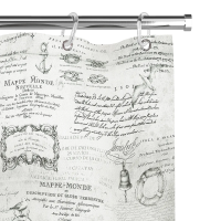 Купить Штора для ванной 180*180 см (полиэстер) "EXPEDITION  VINTAGE" (1/24) "VALIANT" EXP-V-1818