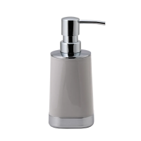 Купить Дозатор для жидкого мыла "GLOSS" пласт. (светло-серый) (1/12) "SWENSA" SWP-1901LGY-01