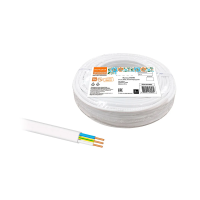 Купить Провод пусп 3 х 1,5 мм² (бухта 20 м) белый (1/5) народный SQ0126-0022