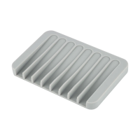 Купить Мыльница 11,3*8*1,1 см, силикон (1/24/288) "Рыжий кот"