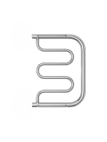 Купить Полотенцесушитель водяной "Фокстрот AISI" 500*500 (хром) "TERMINUS"