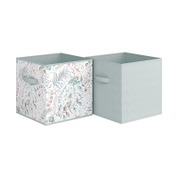 Купить Короб для хранения "BOTANIC" 31*31*31 см (набор 2 шт.) (1/12) "VALIANT" BT-BOX-SK