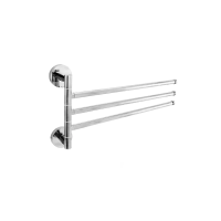 Купить Полотенцедержатель поворотный тройной F113, хром (1/30) "FRAP"