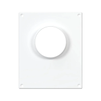 Купить Площадка торцевая 196 х 236 мм фланец D150 метал. (1/20) "Эра" 150птм