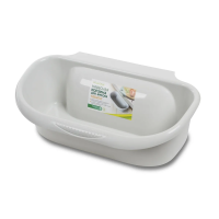 Купить Корзина для мусора навесная "Левита" (светло-серая) (1/10) "Мартика" с842сер