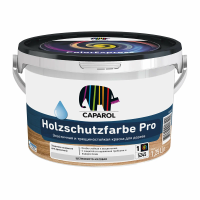 Краска по дереву "HOLZSCHUTZFARBE PRO" база 1 (белая) 1,25 л (1) "CAPAROL"